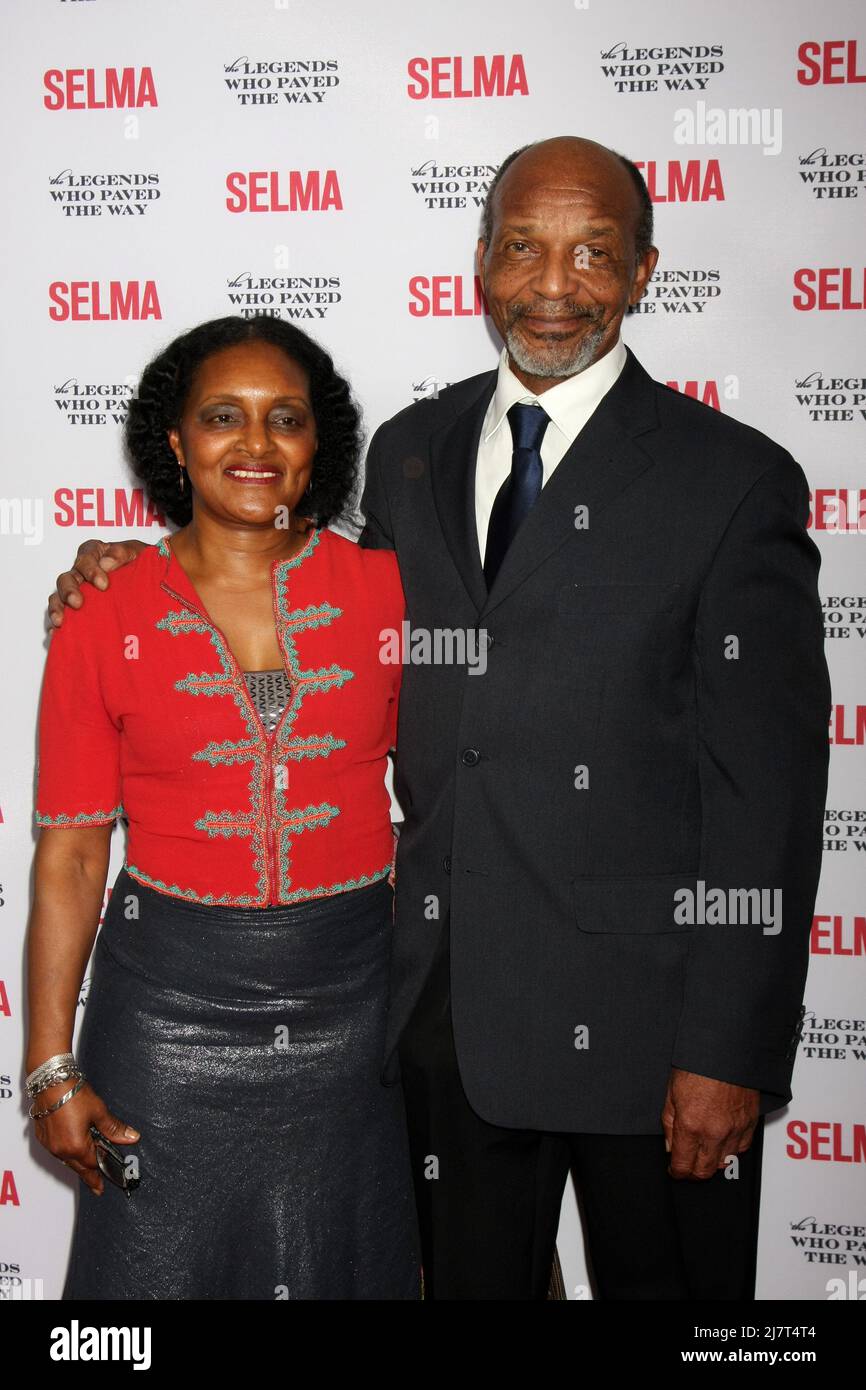 SANTA BARBARA DEC 6 Naila Sanders, Henry G. Sanders at the "Selma" & Legends Who Paved the