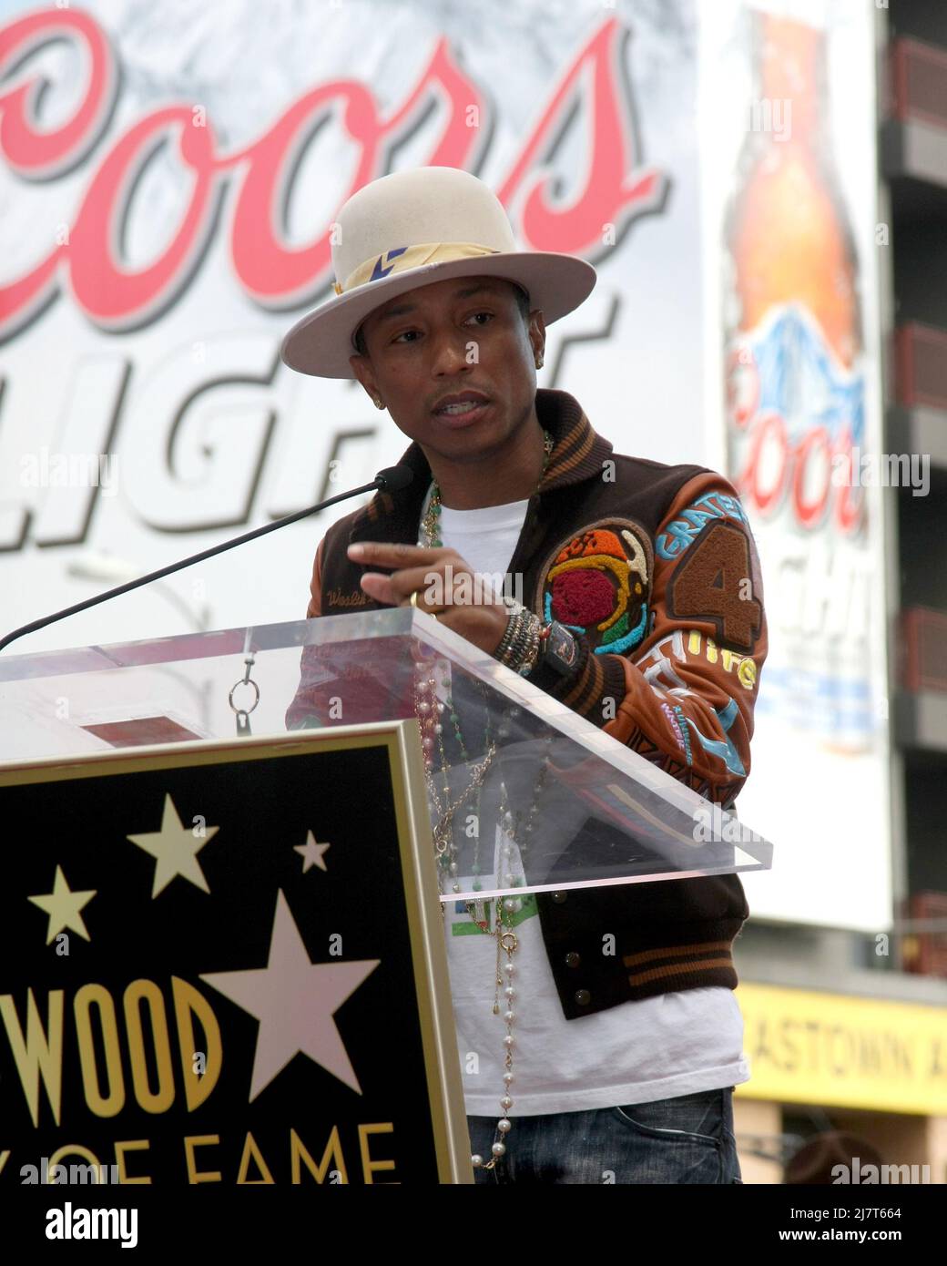 LOS ANGELES - DEC 4: Pharrell Williams At The Pharrell Williams ...