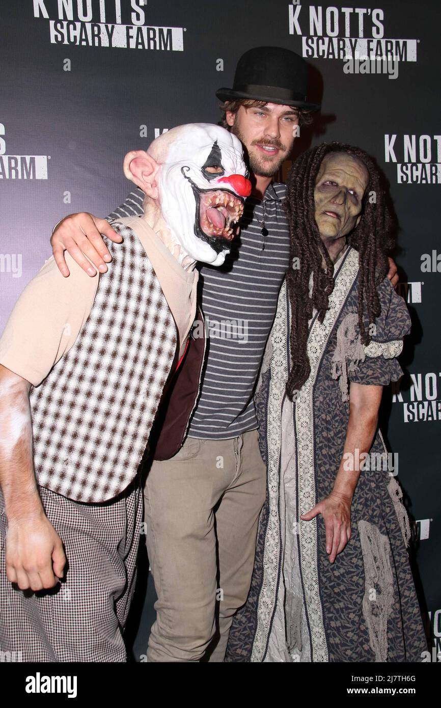 LOS ANGELES - OCT 3: Grey Damon at the Knott's Scary Farm Celebrity VIP  Opening at Knott's Berry Farm on October 3, 2014 in Buena Park, CA Stock  Photo - Alamy, image size:866x1390