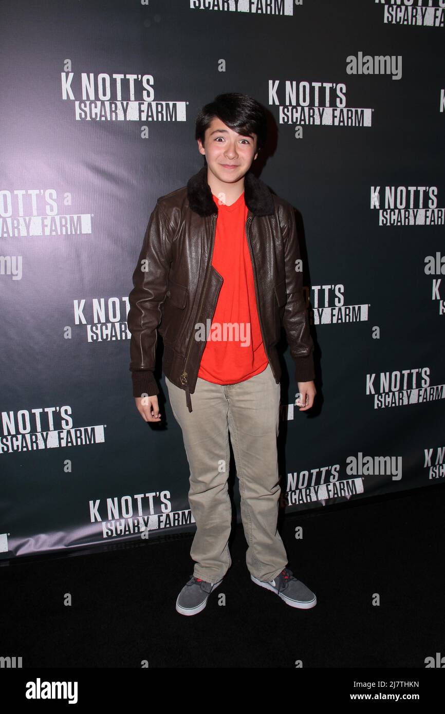 LOS ANGELES - OCT 3:  Sloane Morgan Siegel at the Knott's Scary Farm Celebrity VIP Opening  at Knott's Berry Farm on October 3, 2014 in Buena Park, CA Stock Photo