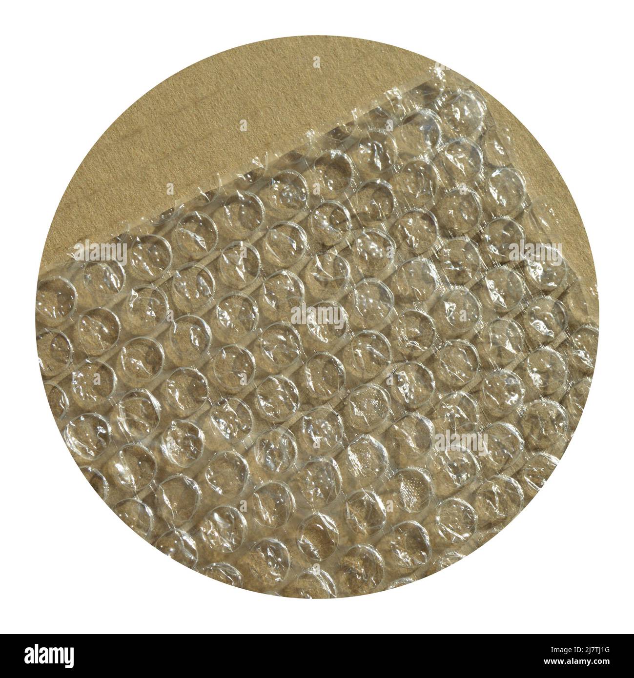 Packing Texture On corrugated cardboard paper plastic air bubble protection foil wrap ...