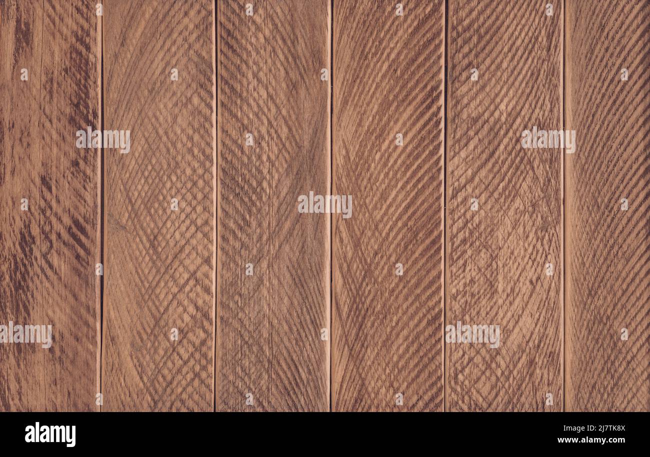 Brown wooden planks texture background Stock Photo