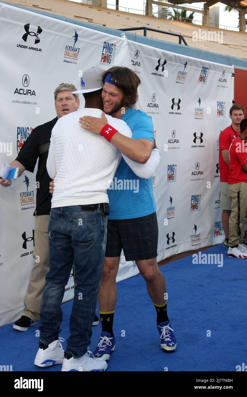 LOS ANGELES SEP 4 Chris Paul, Clayton Kershaw at the Ping Pong 4