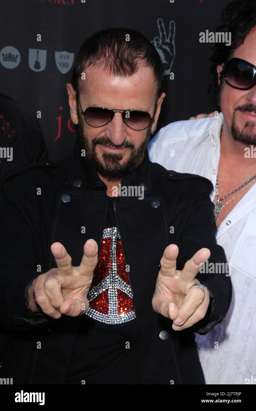 LOS ANGELES - SEP 21:  Ringo Starr at the John Varvatos And Ringo Starr Celebrate International Peace Day at John Varvatos on September 21, 2014 in West Hollywood, CA Stock Photo