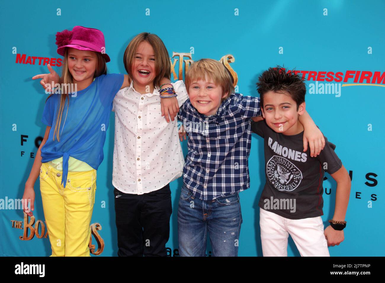 LOS ANGELES SEP 21 Mace Coronel, Lizzy Greene, Casey Simpson, Aidan