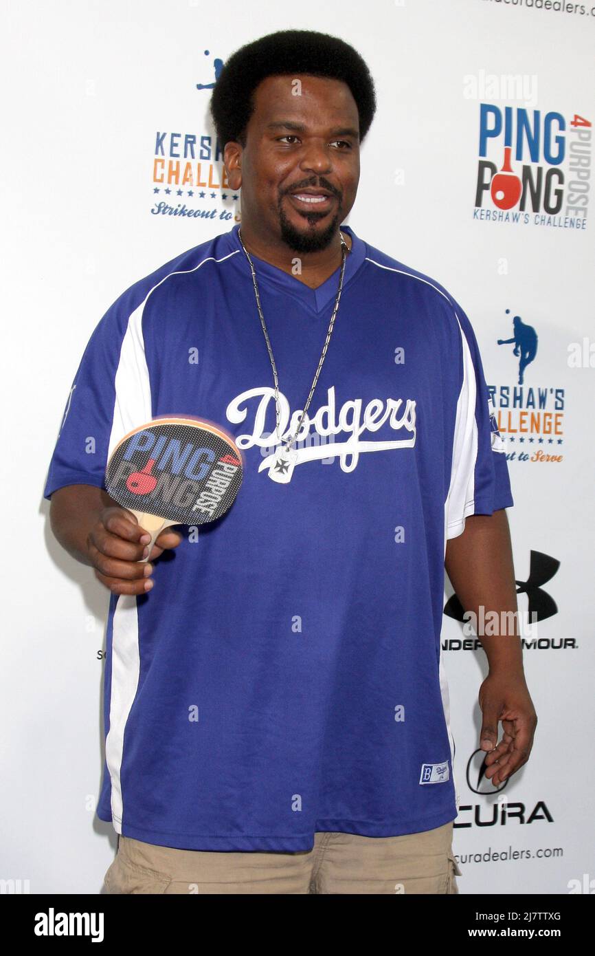 LOS ANGELES - SEP 4: Craig Robinson at the Ping Pong 4 Purpose Charity ...