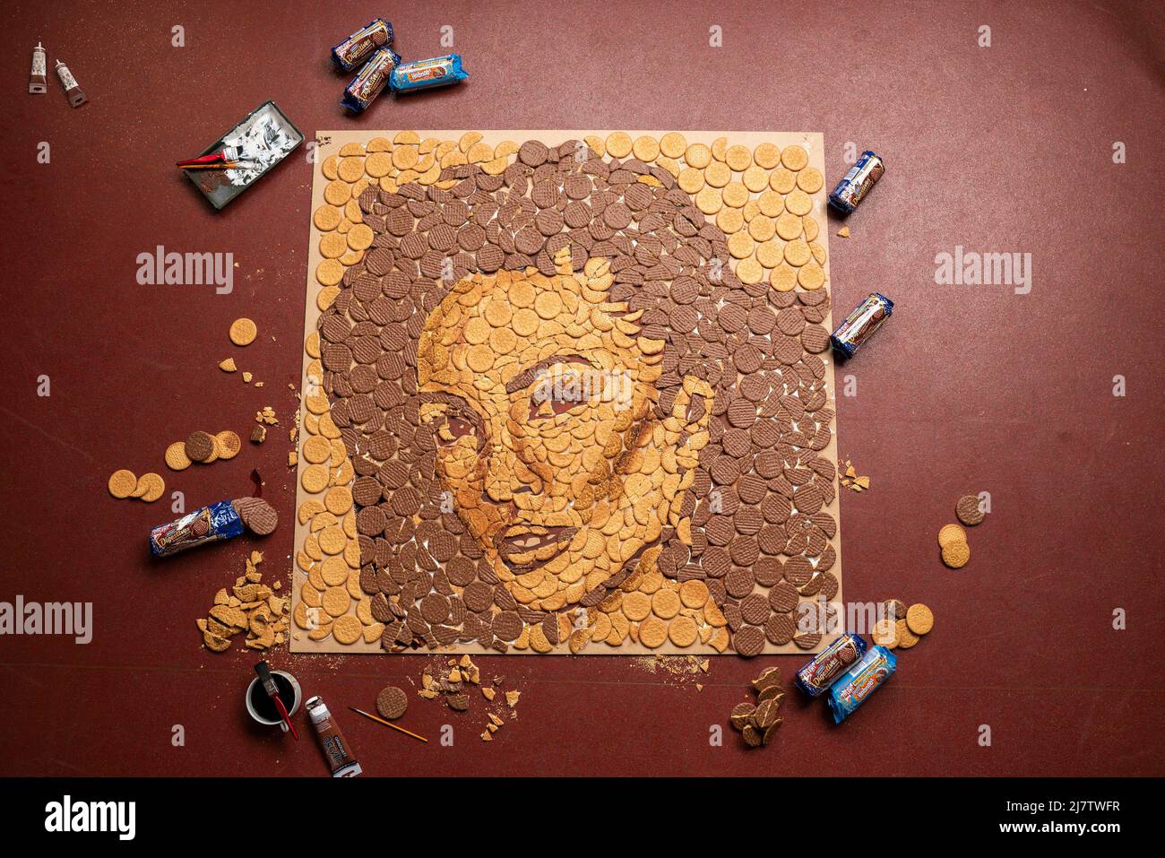 EDITORIAL USE ONLY General views of a portrait of Britain's Got Talent