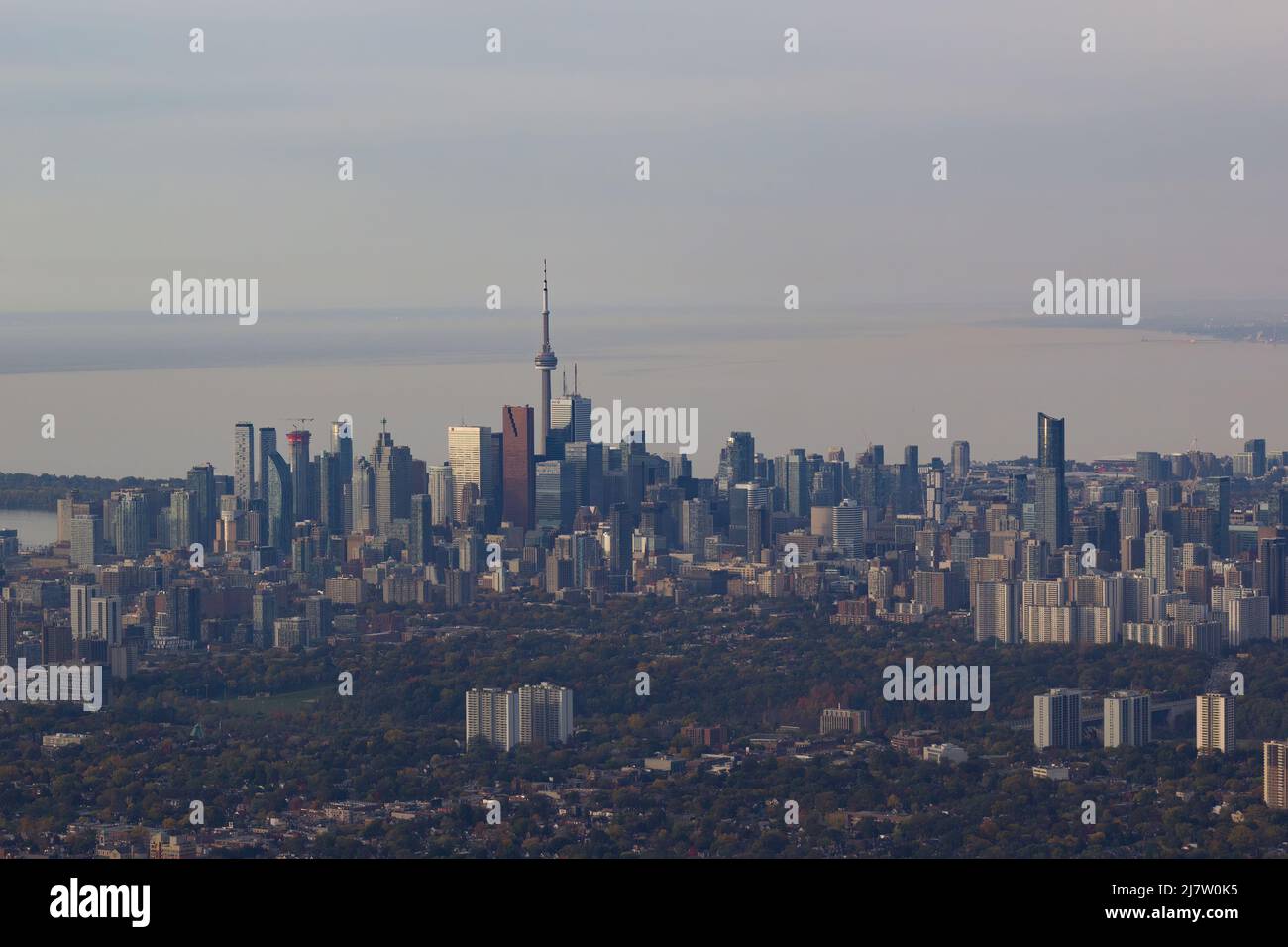 The North East of Toronto during the a cloudy day Stock Photo