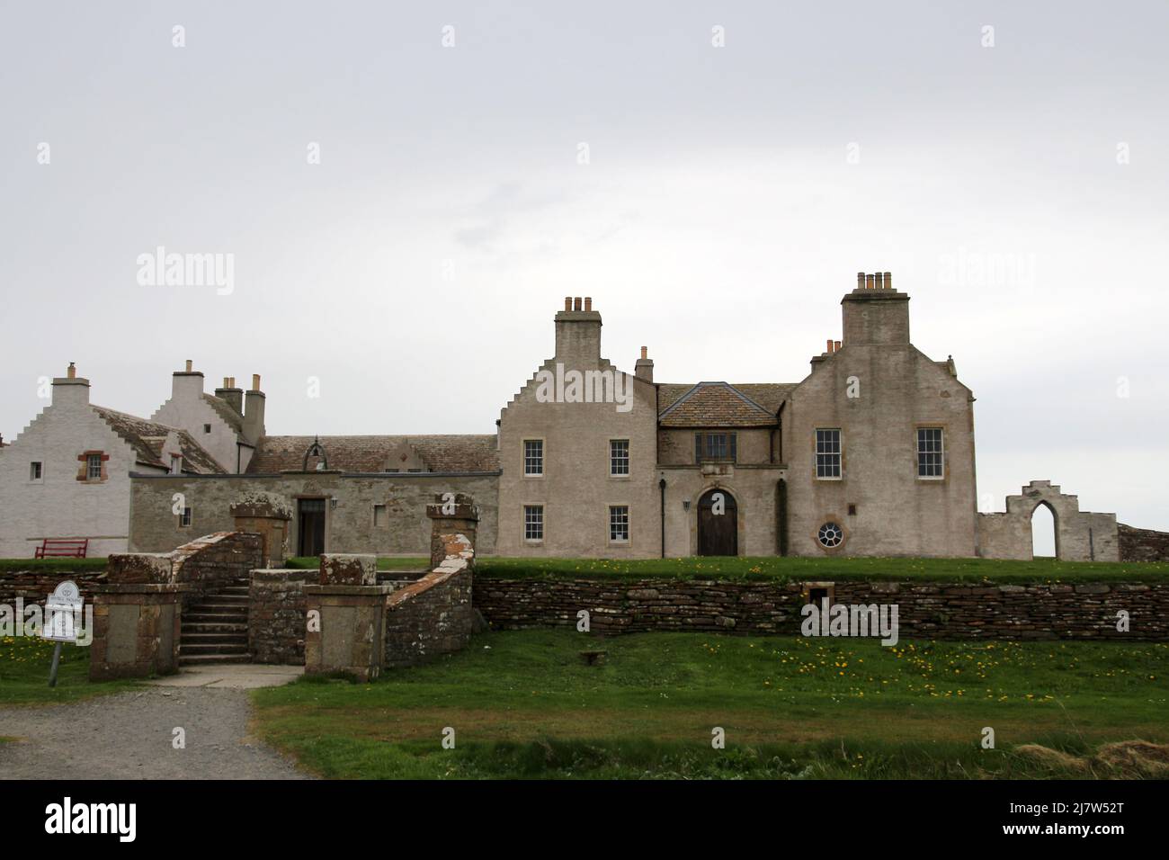 Skaill House on Mainland, Orkney, Scotland Stock Photo