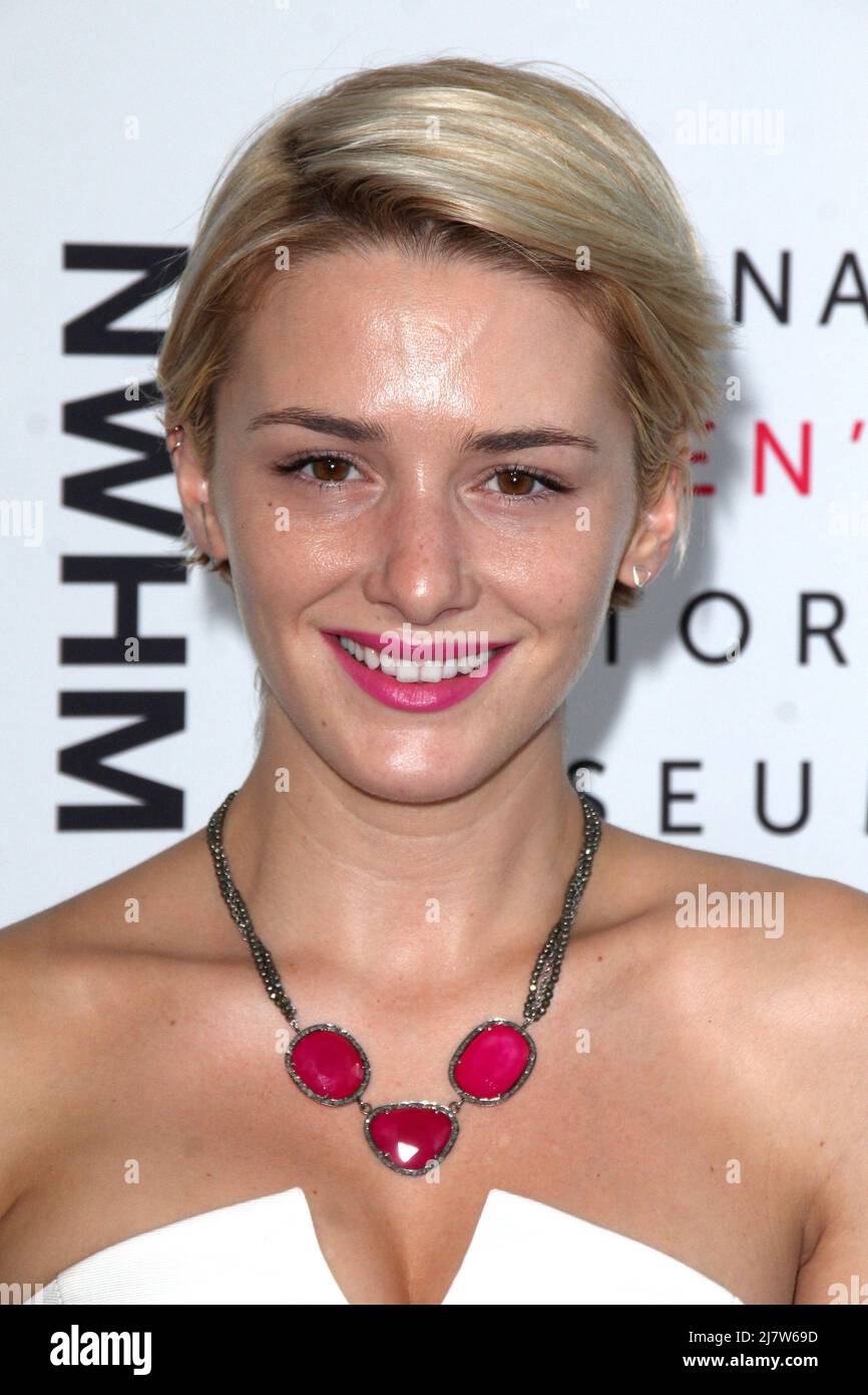 LOS ANGELES - AUG 23:  Addison Timlin at the 3rd Annual Women Making History Brunch at Skirball Center on August 23, 2014 in Los Angeles, CA Stock Photo