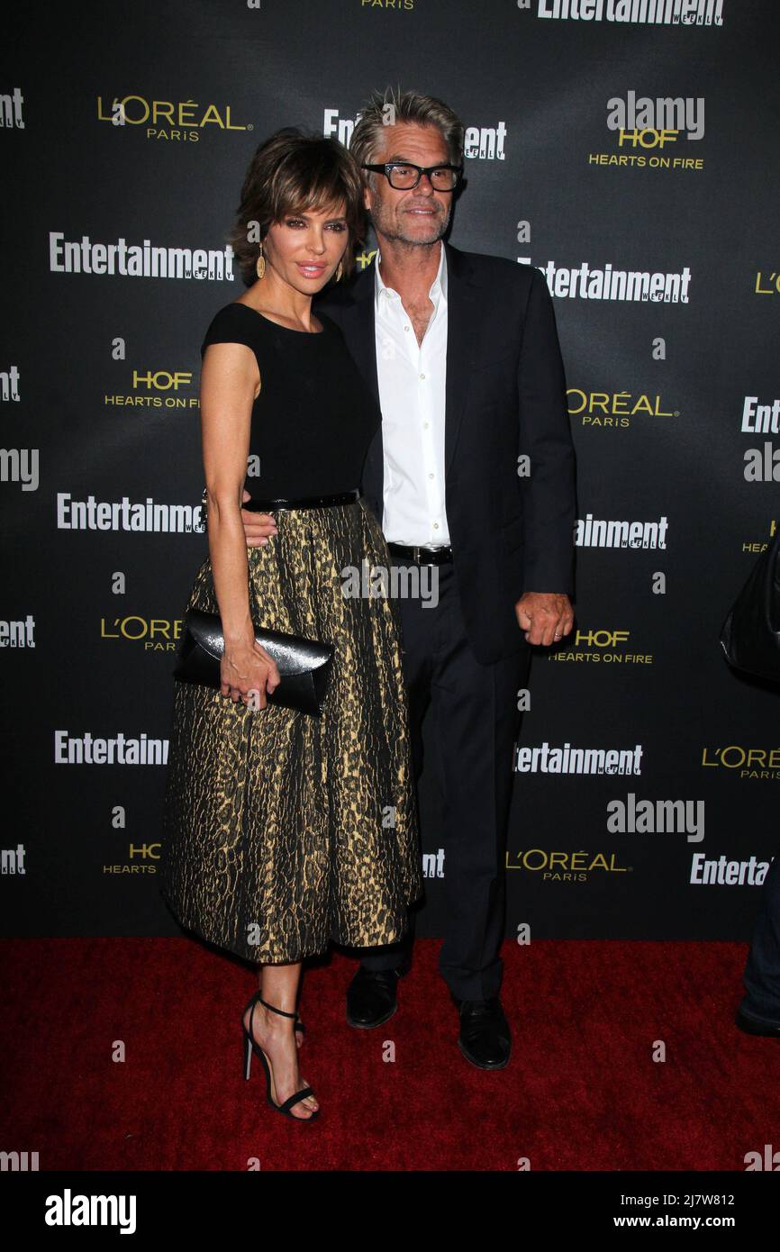 LOS ANGELES - AUG 23: Lisa Rinna, Harry Hamlin at the 2014