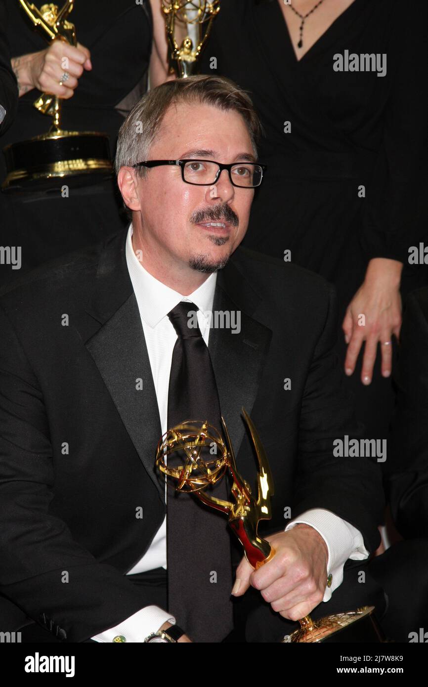 LOS ANGELES - AUG 25: Vince Gilligan at the 2014 Primetime Emmy Awards