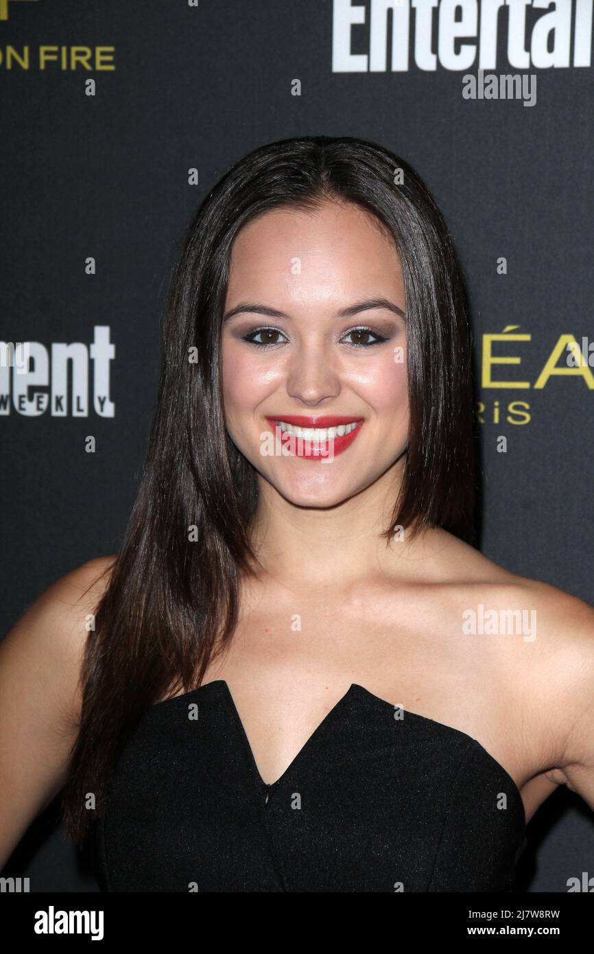 LOS ANGELES - AUG 23: Hayley Orrantia at the 2014 Entertainment Weekly