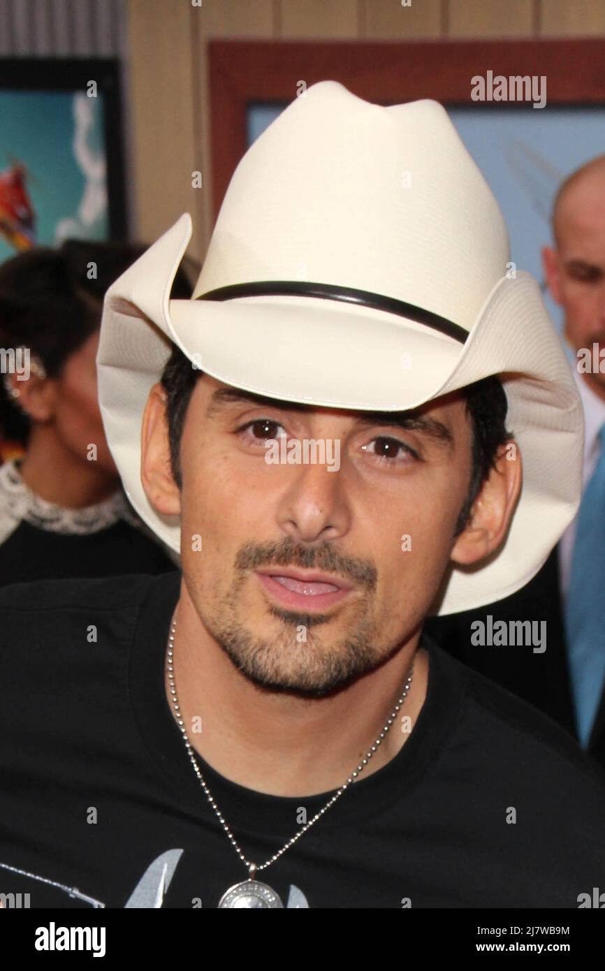 LOS ANGELES JUL 16 Brad Paisley at the "Planes Fire & Rescue" World