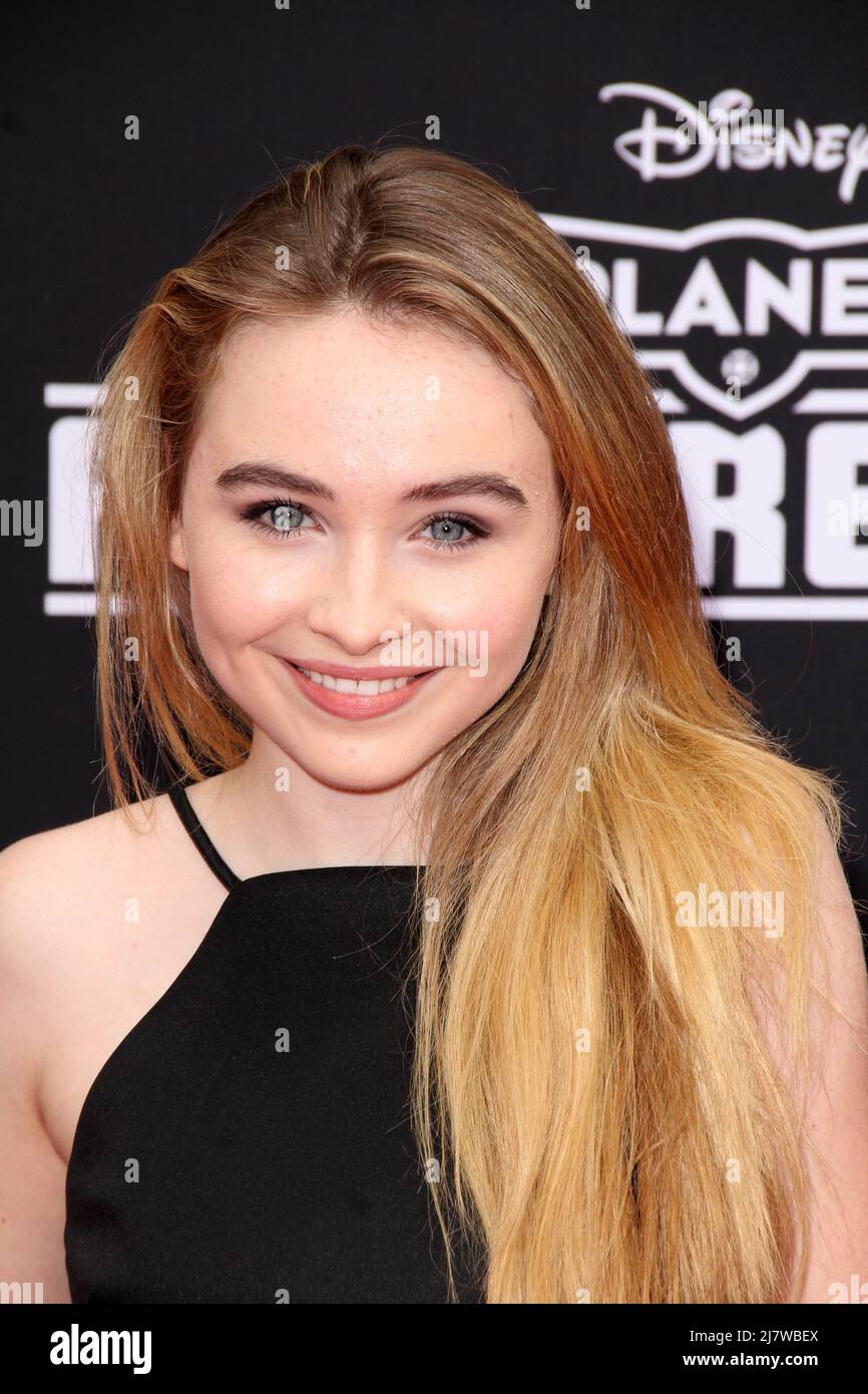 LOS ANGELES JUL 16 Sabrina Carpenter at the "Planes Fire & Rescue" World Premiere at the El