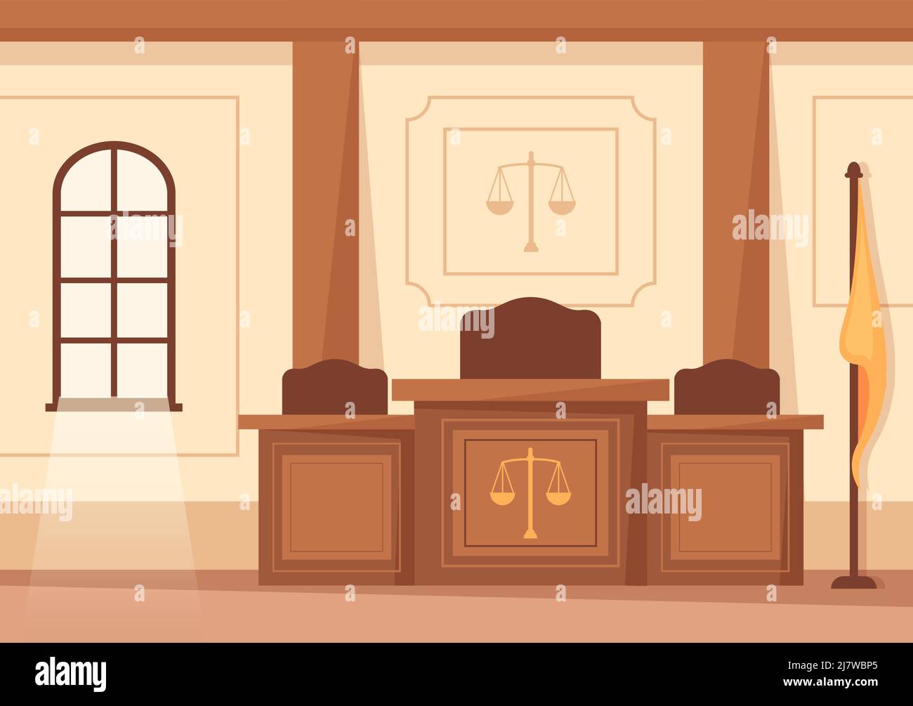 Law Court Background