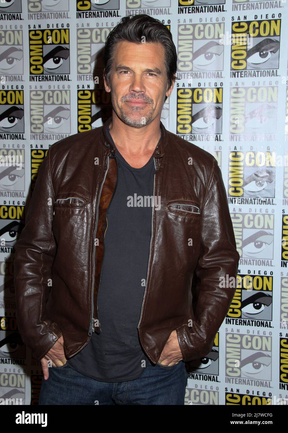 SAN DIEGO - JUL 26:  Josh Brolin at the 'Sin City: A Dame To Kill For' Comic Con Red Carpet at the Hilton San Diego Bayfront on July 26, 2014 in San Diego, CA Stock Photo