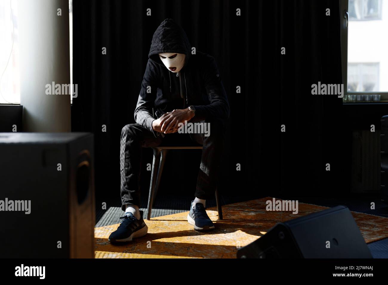 Swedish rapper 1 cuz who collaborates with ed sheeran on hi-res stock ...