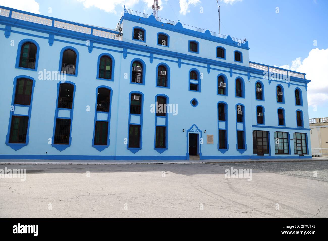 Post office and telegraph building in Bayamo, Cuba Stock Photo Alamy