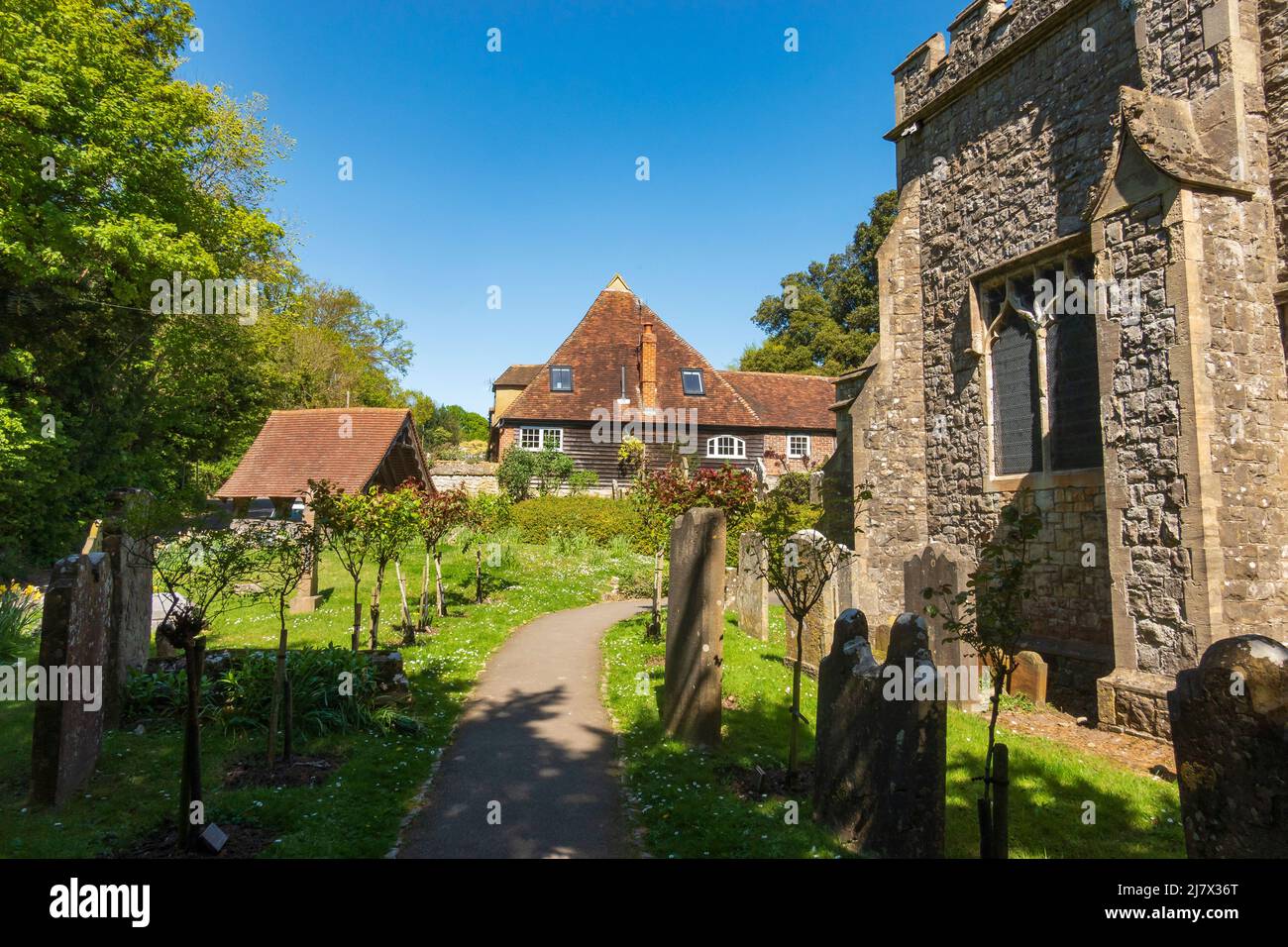 St Peter's Church, Boughton Monchelsea in Kent, is an excellent stop on