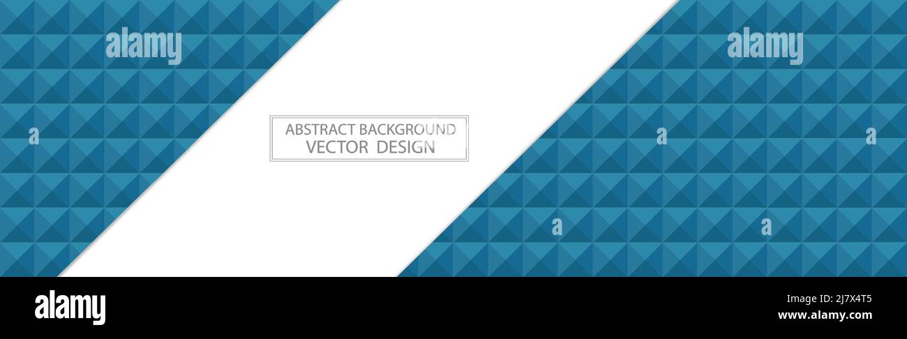 Panoramic purple web background template of many identical squares - Vector illustration Stock Vector