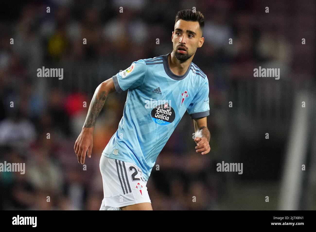 Barcelona, Spain. May 10, 2022, Brais Mendez of RC Celta during the La ...