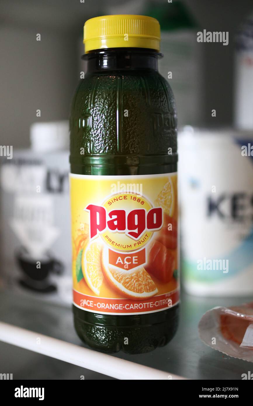 Pago is a fruit juice producer operating internationally in the fruit juice  sector Stock Photo - Alamy