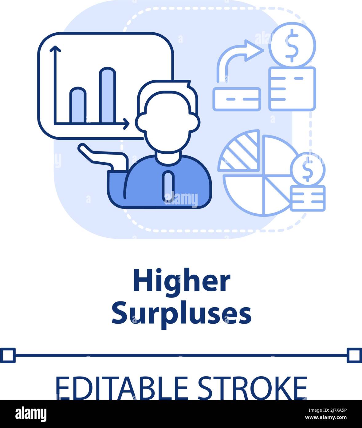 Income surpluses Stock Vector Images - Alamy