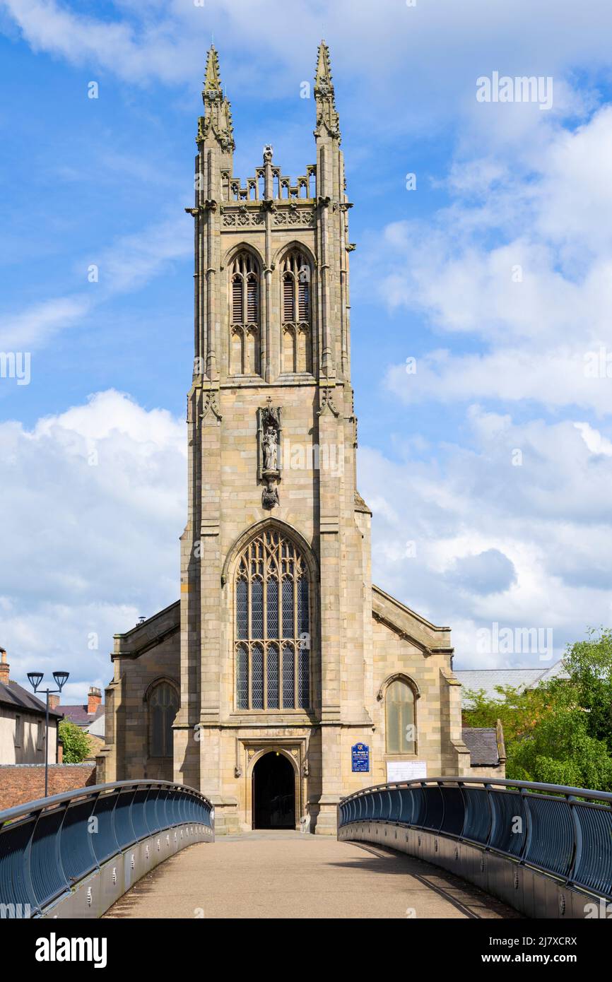 St Mary's Church a Roman Catholic church in Derby city centre Derbyshire England UK GB Europe Stock Photo