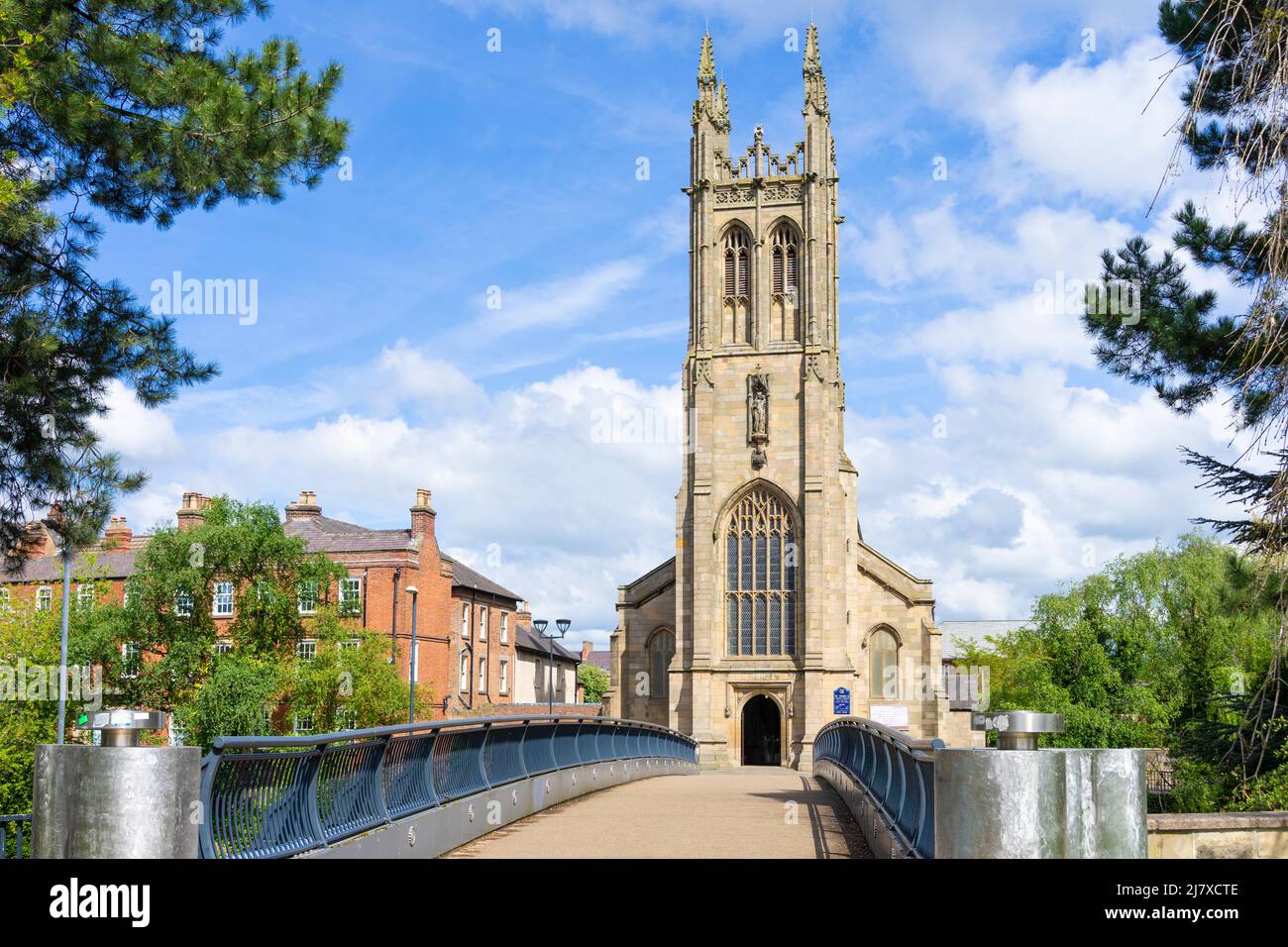 St Mary's Church a Roman Catholic church in Derby city centre Derbyshire England UK GB Europe Stock Photo