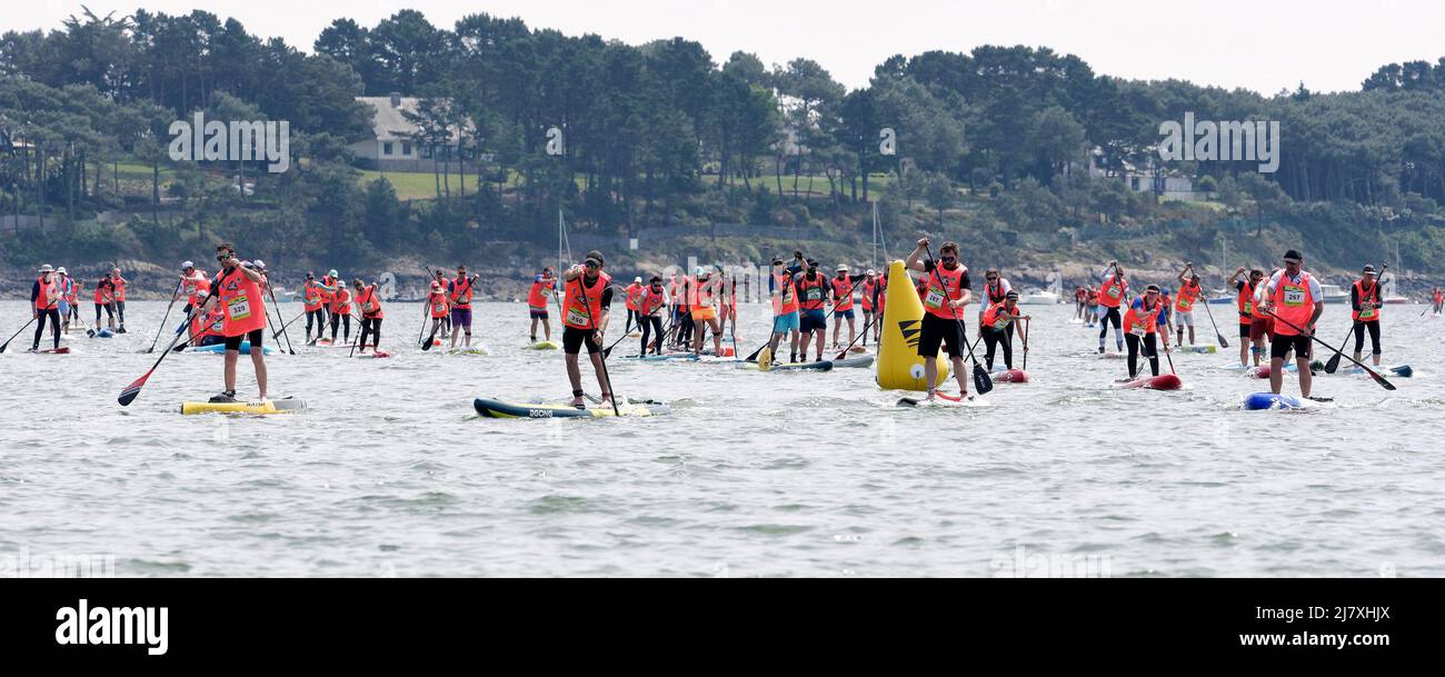 Ambiance, illustration during the SNSM Morbihan Paddle Trophy 2022