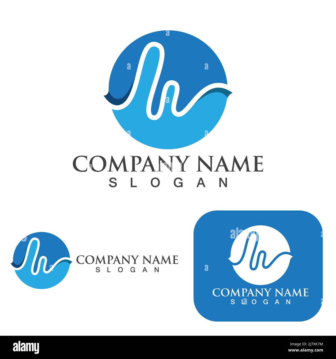 Heartbeat logo and symbol template design element Stock Vector Image ...