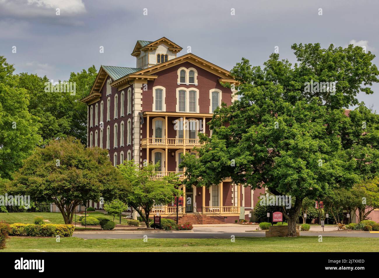 Raleigh, North Carolina, USA May 1, 2022 Estey Hall built in 1873