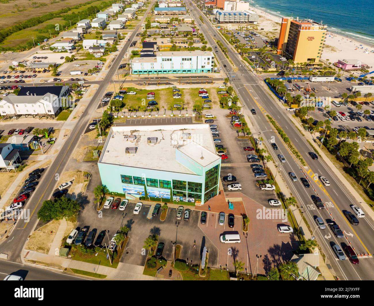Aerial photo Surf Style Gulf Shores AL USA Stock Photo Alamy