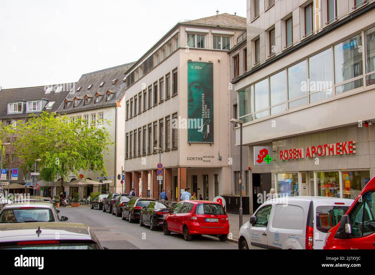 Goeth Haus and Museum, Frankfurt, Germany Stock Photo