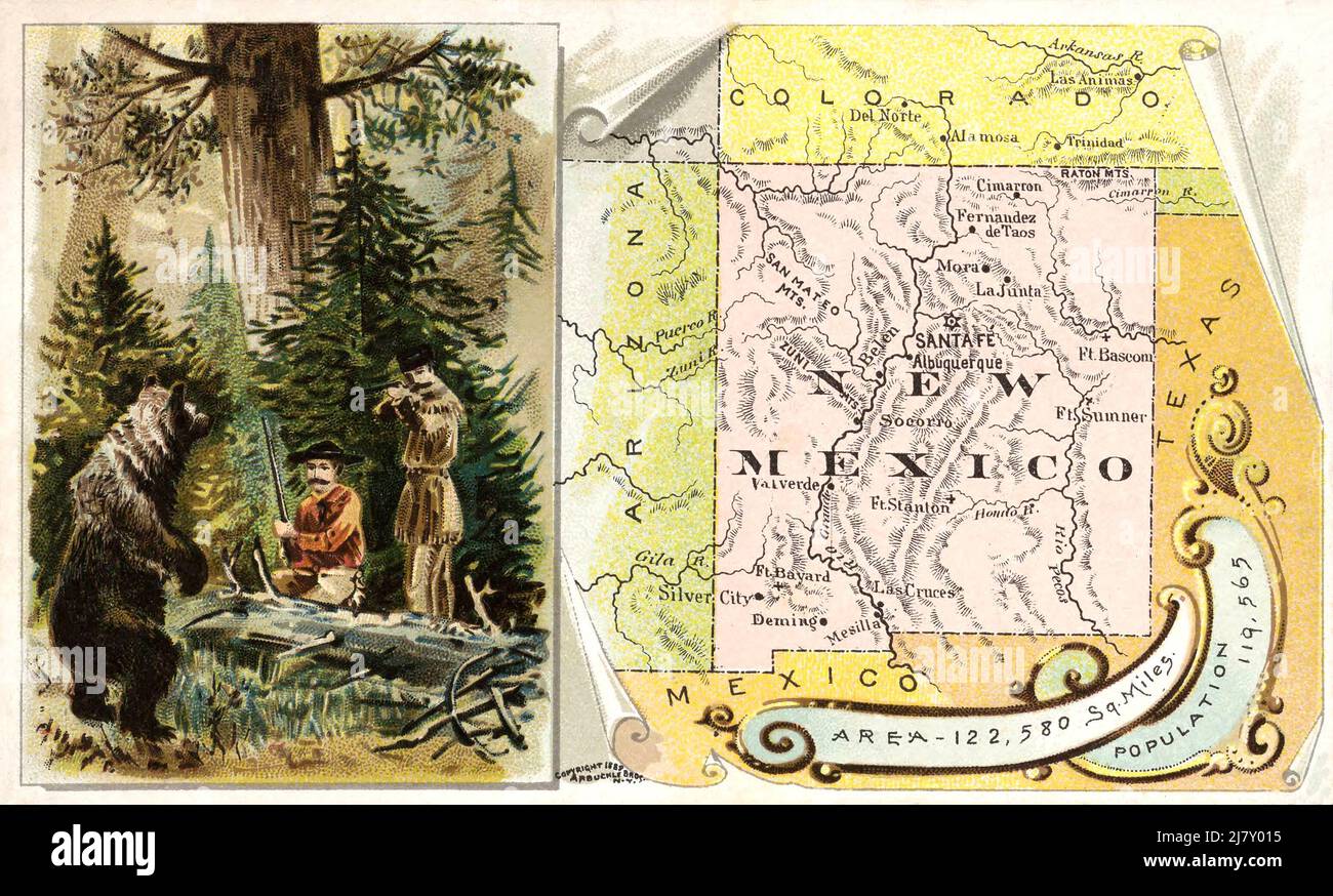 New mexico territory hi-res stock photography and images - Alamy
