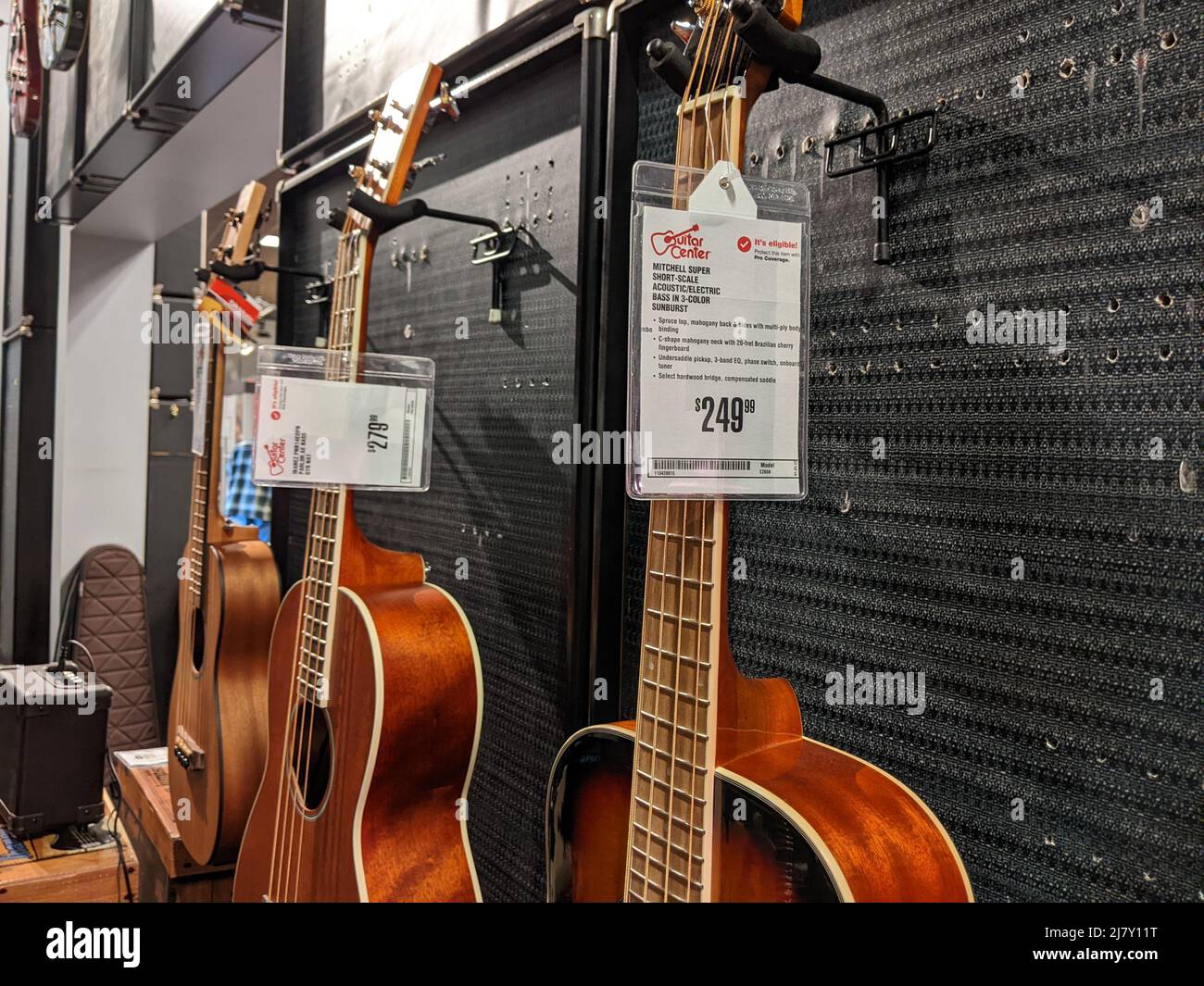 Lynnwood, WA USA circa May 2022 Selective focus on electric and