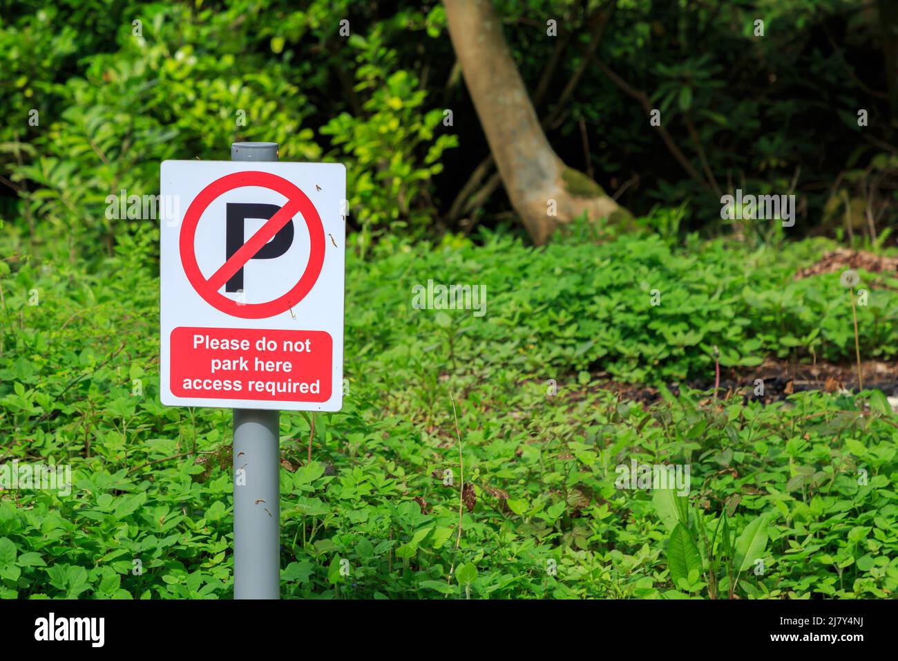 Polite Notice Please Do Not Park Here Access Required Sign | UK Sign Shop - View #12
