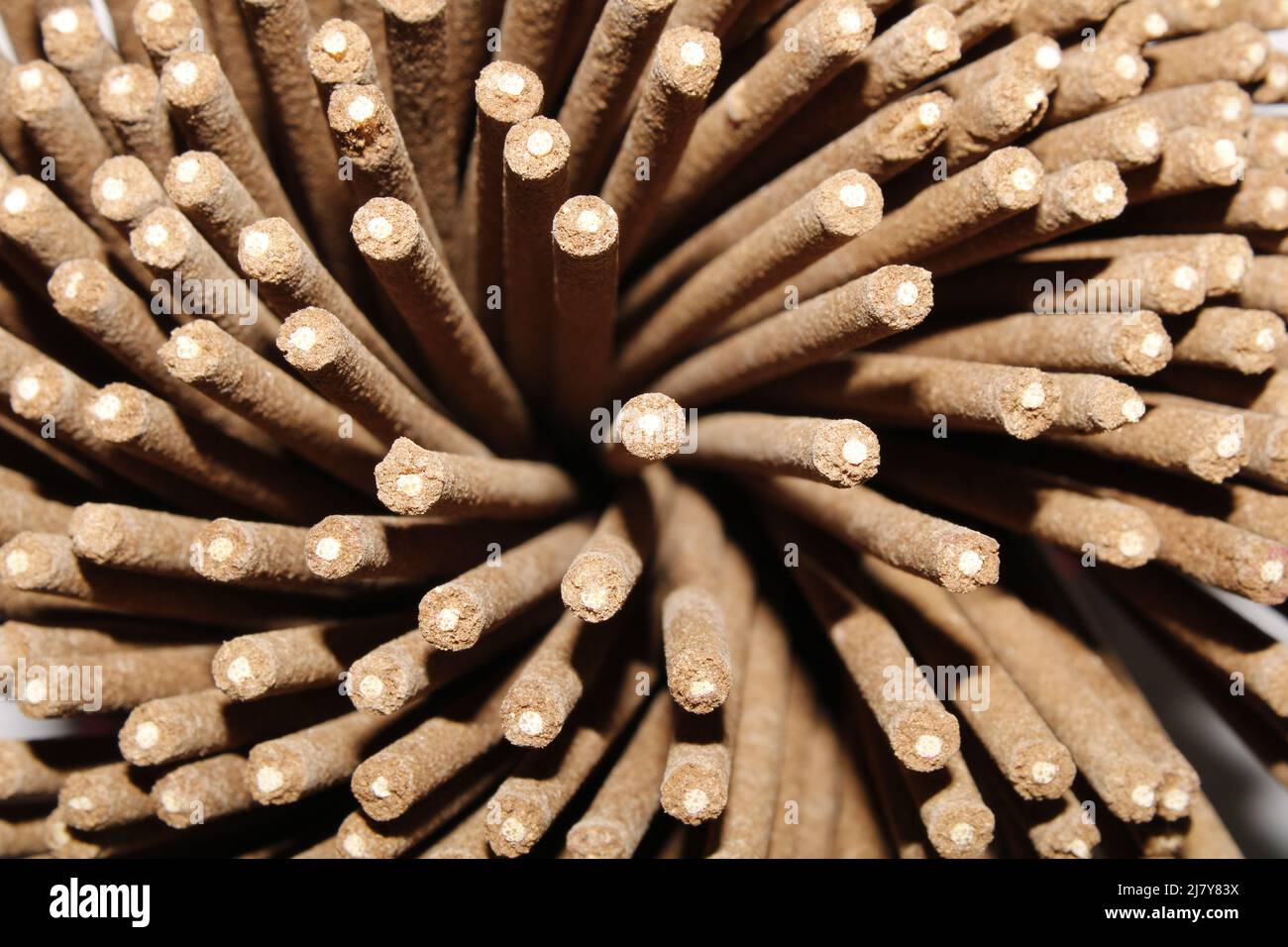 Colourful insence sticks background Stock Photo - Alamy