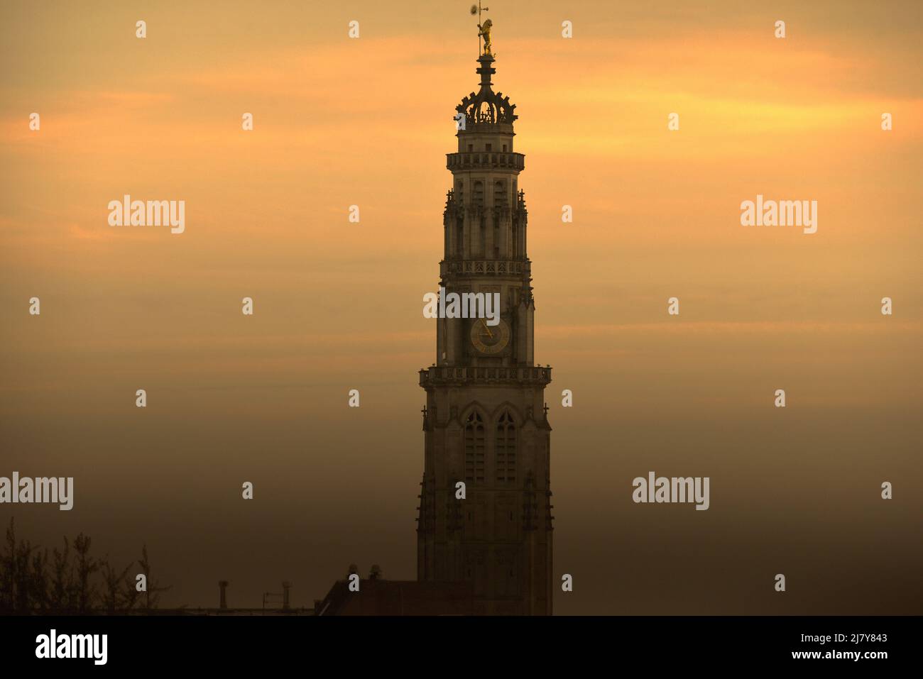 Views around the beautiful city of Arras in Northern France Stock Photo