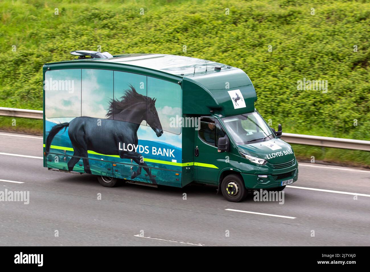 Lloyds bank mobile banking van hires stock photography and images Alamy