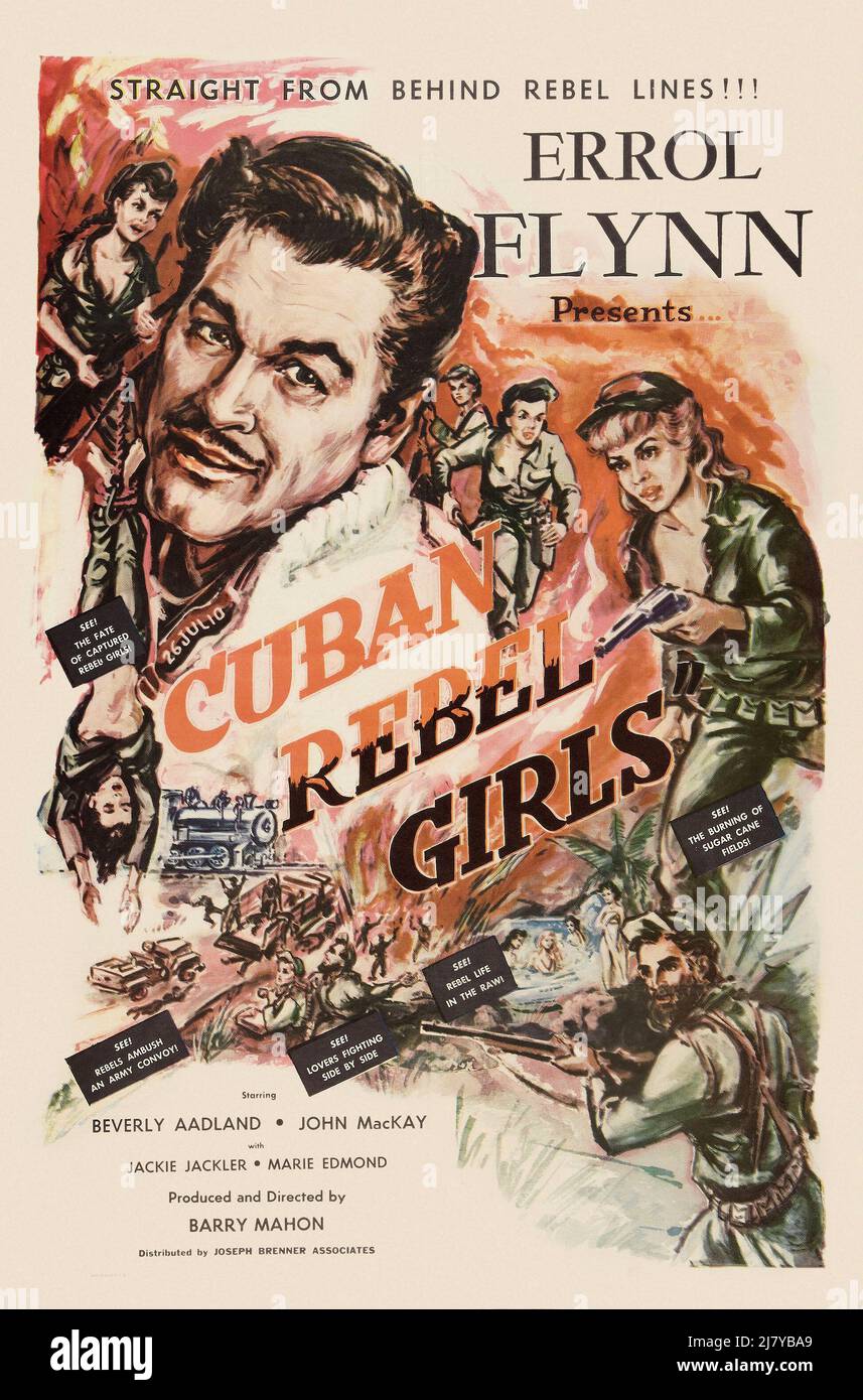 Cuban Rebel Girls Stock Photo