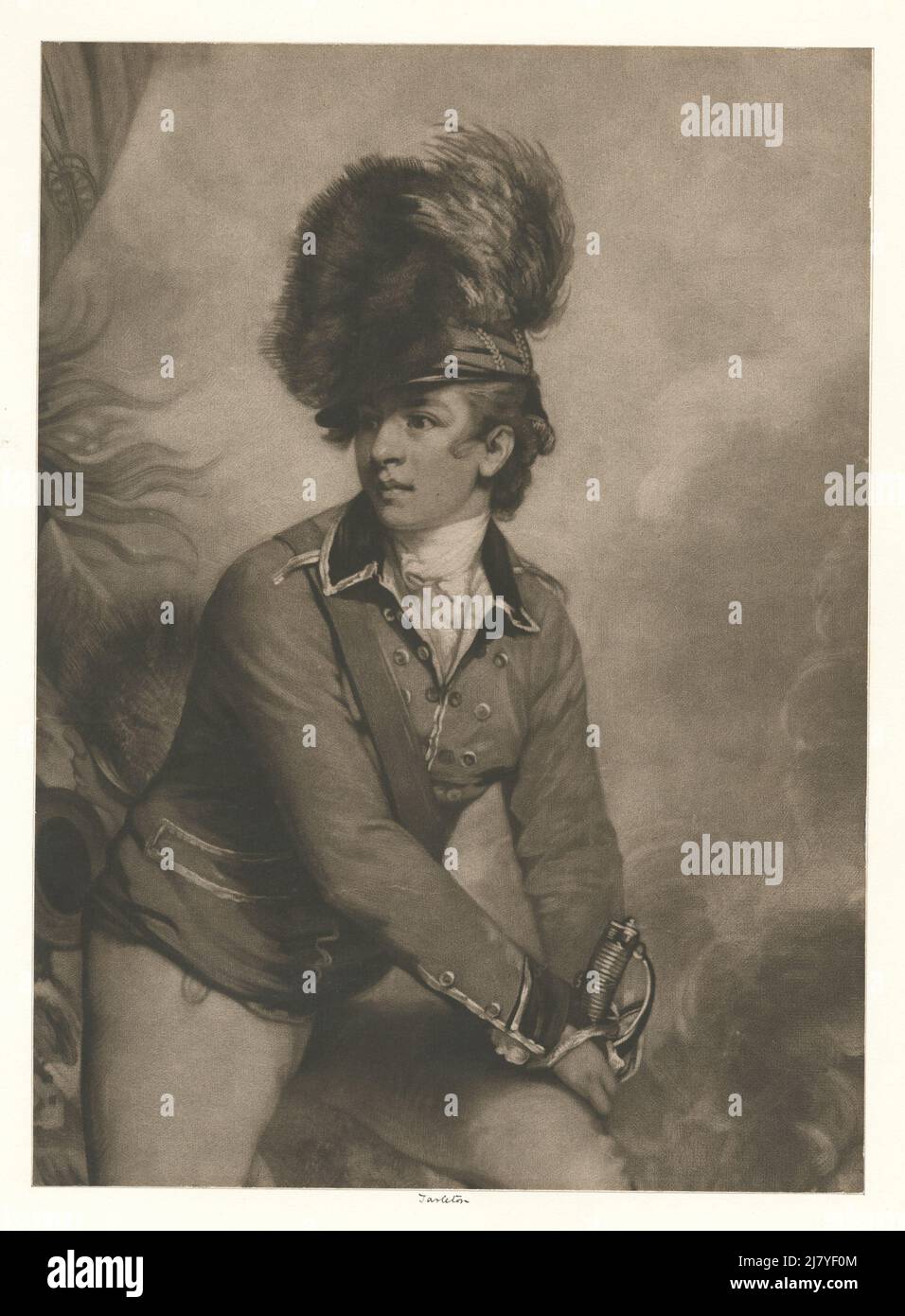 LieutenantGeneral Banastre Tarleton Stock Photo Alamy