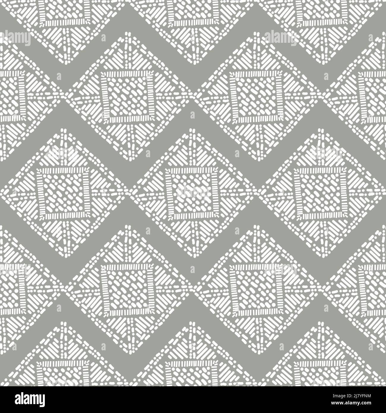 Geometric weaved intertwined rhombus shapes seamless pattern. Abstract ...