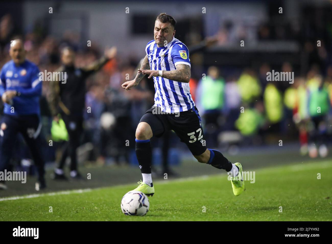 Sheffield, England, 9th May 2022.  Jack Hunt of Sheffield Wednesday during the Sky Bet League 1 match at Hillsborough, Sheffield. Picture credit should read: Isaac Parkin / Sportimage Stock Photo