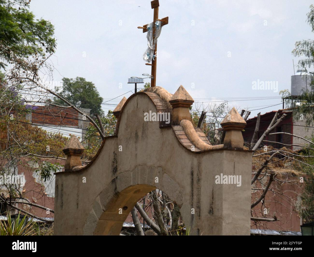 Malinalco, Mexico State, Mexico. Stock Photo