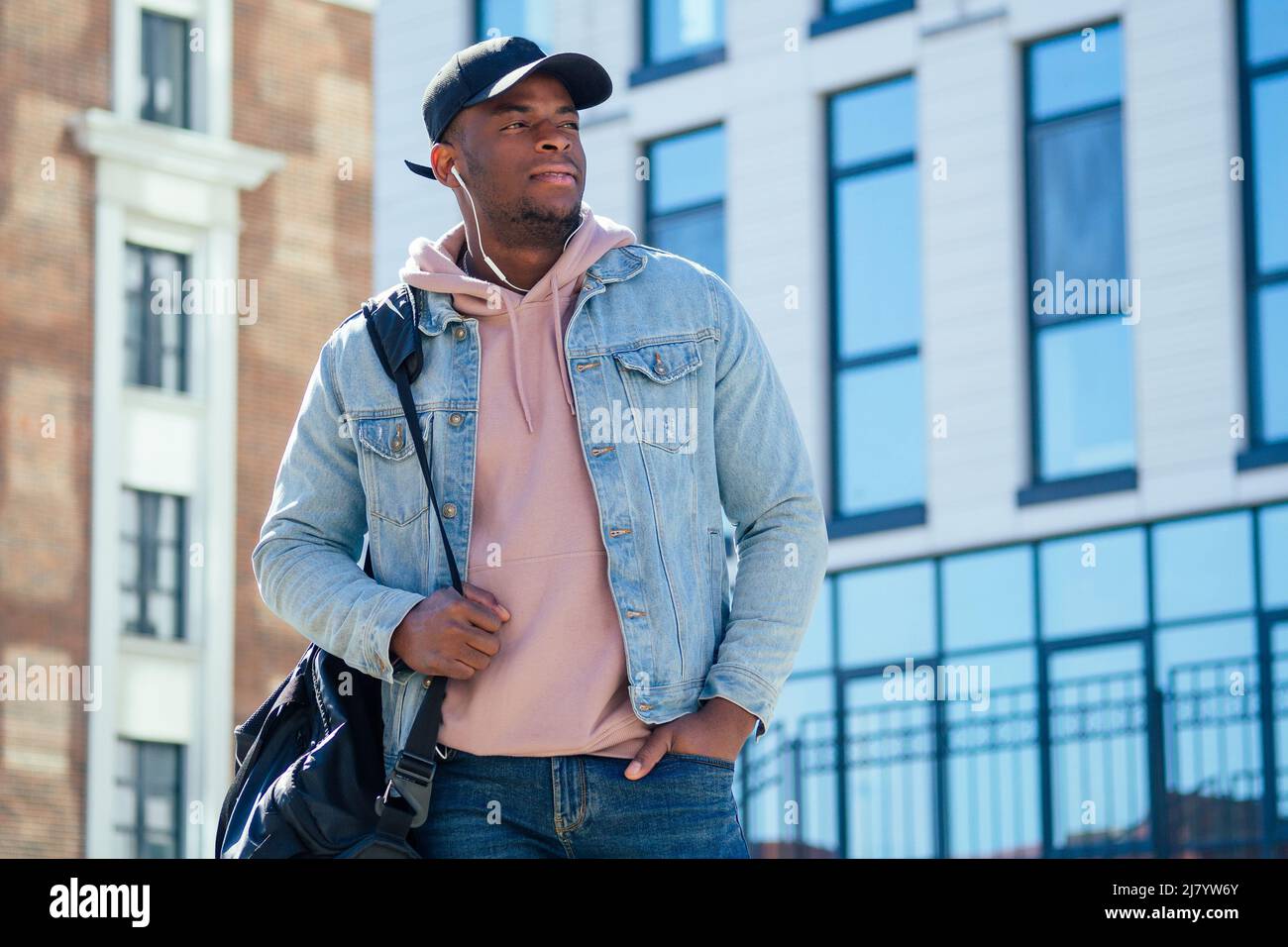 Denim jacket pink store shirt