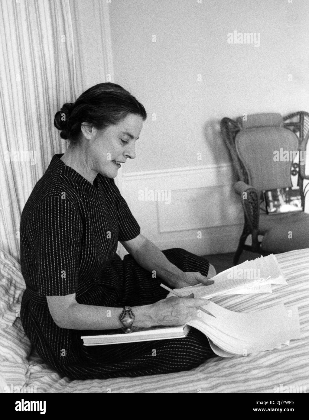 Mary McCarthy, 1964 Stock Photo
