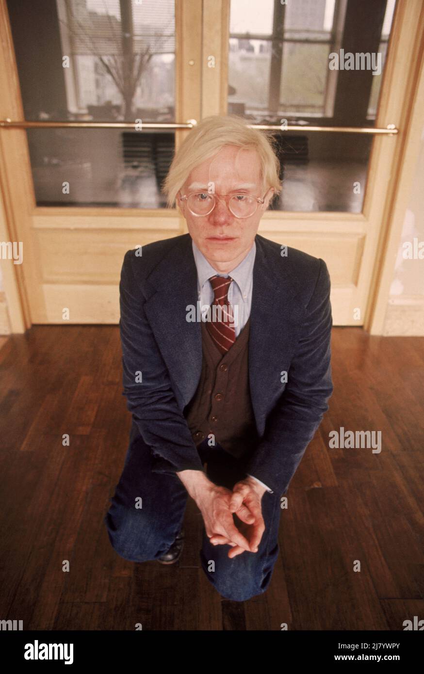 Andy Warhol, 1975 Stock Photo