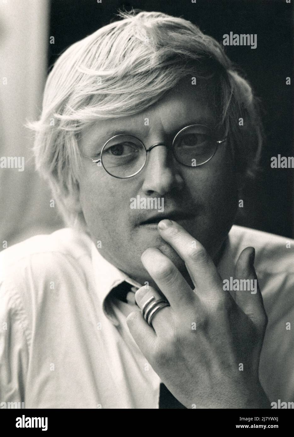David Hockney, 1980 Stock Photo
